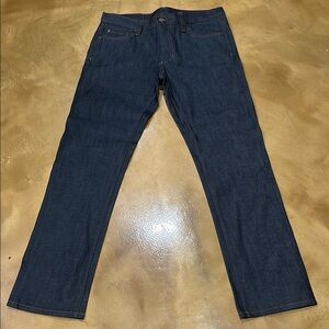 Active USA Men's Dark Blue Straight Jeans